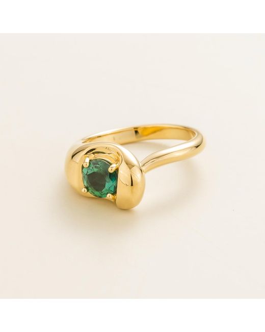 Juvetti Metallic Fava Ring