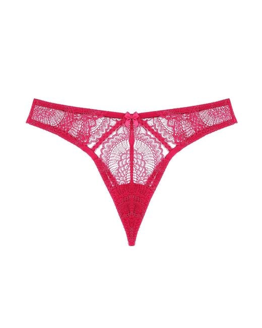 Journelle Pink Natalia String Thong Wisteria
