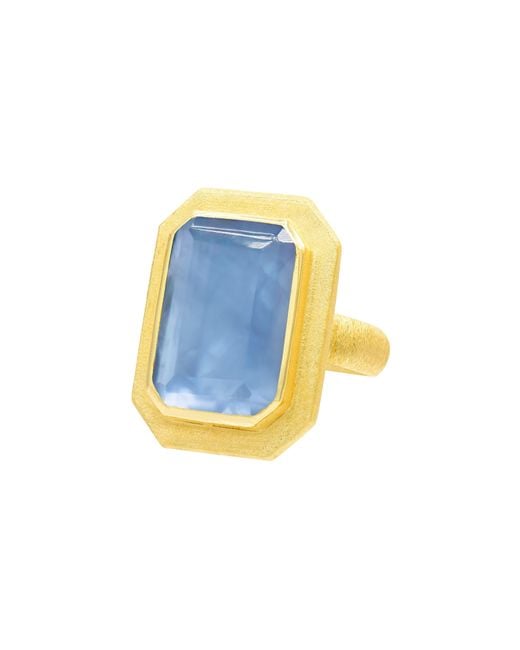 Marcia Moran Blue Nelle Ring