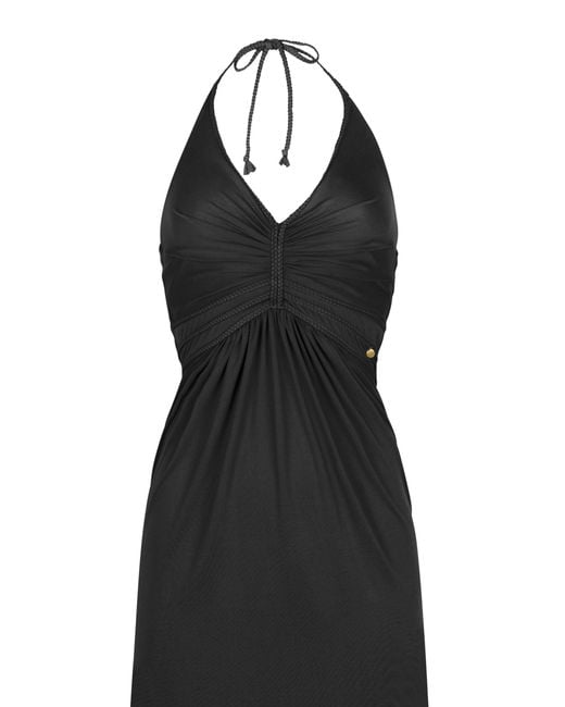Chic by Lirette Black Halter Dress Natural
