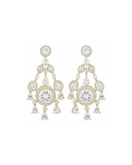Stephanie Browne Australia Metallic Satine Earrings