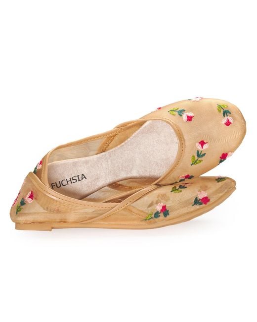 Fuchsia Shoes Multicolor Neutrals Lily Mesh