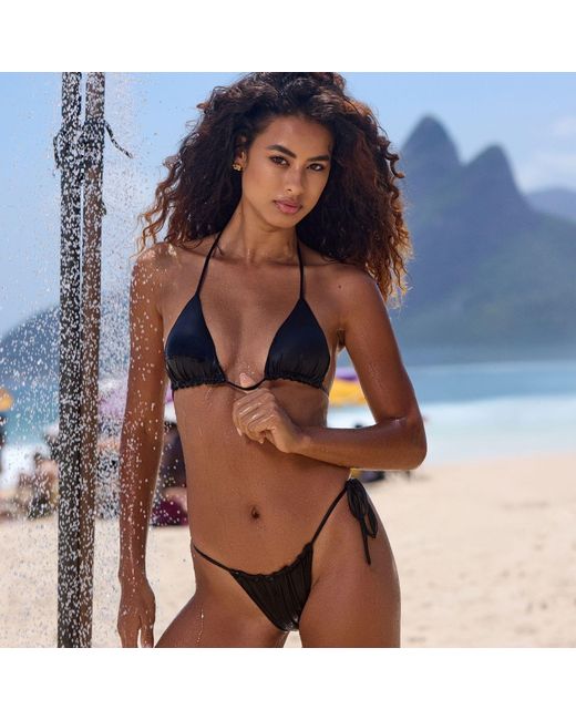 Acuarela Brand Black Rio Bikini Set