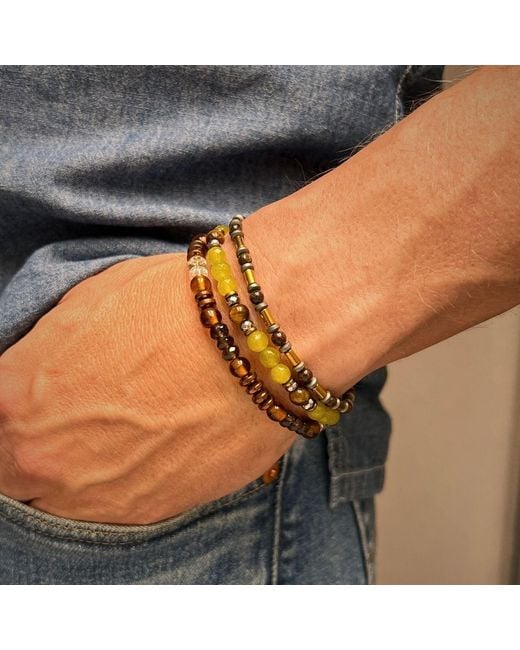 Jaredjamin Red Canyon Country Bracelet Set for men