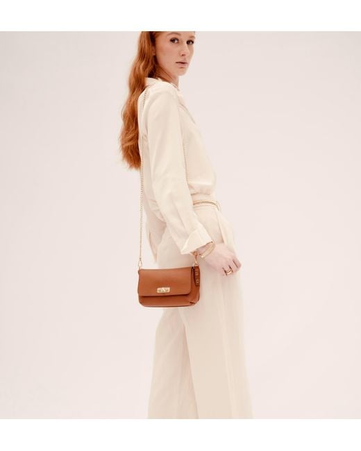 Apatchy London Brown The Maisie Mini Tan Leather Bag