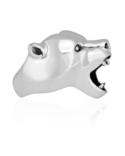 Strange Fruit Metallic Bear Ring