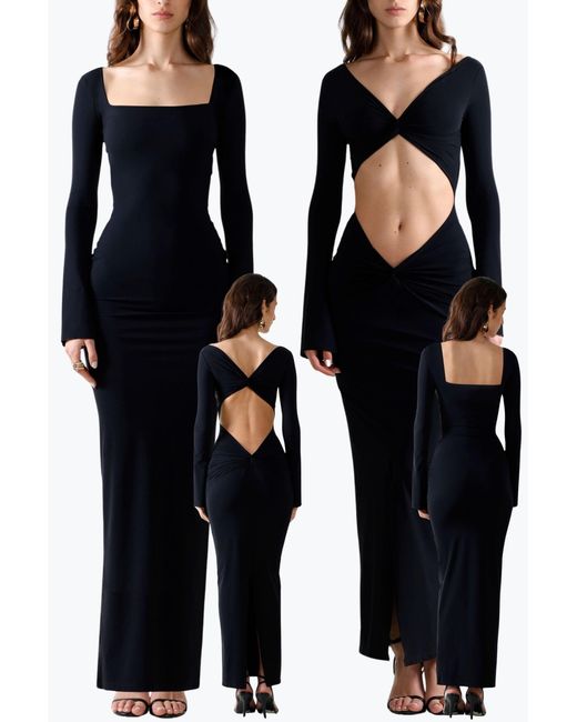 Room 24 Black Bella Multi Dress
