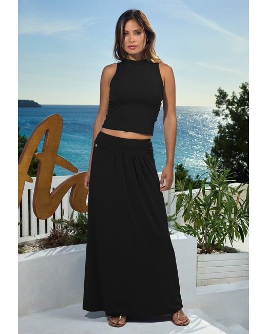 Chic by Lirette Black Maxi Rok Natural