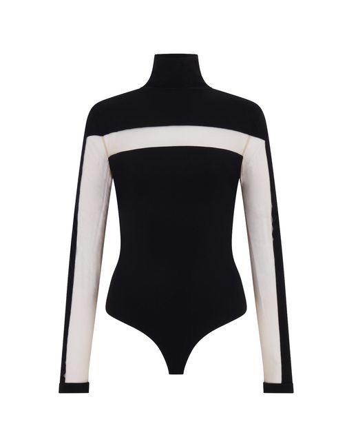 Room 24 Black Veronica Bodysuit