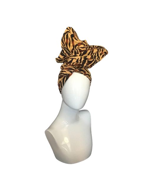 Romer Millinery Brown Twisturban Turban