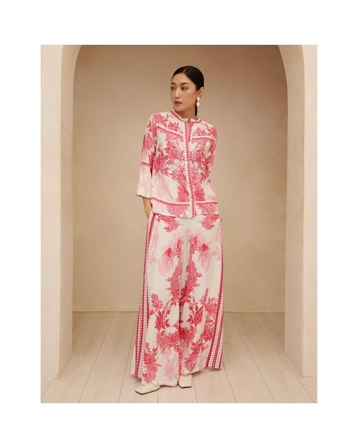 Raishma Pink Myra Viscose Shirt