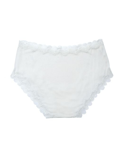Uwila Warrior White Soft Silk Briefs