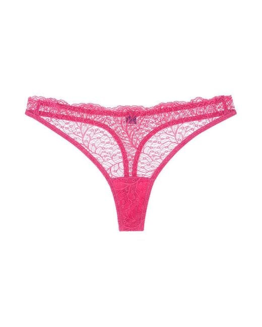 Journelle Pink Allegra Thong Raspberry Meringue