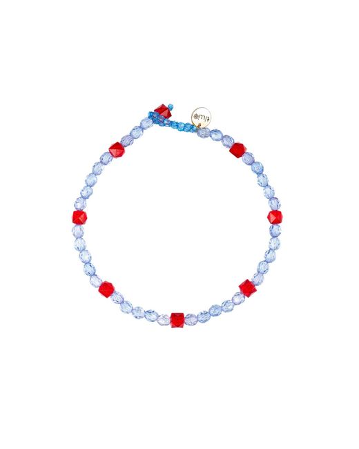 Tillie Beads Red Sea Daily Wear Carnival Bead Necklace