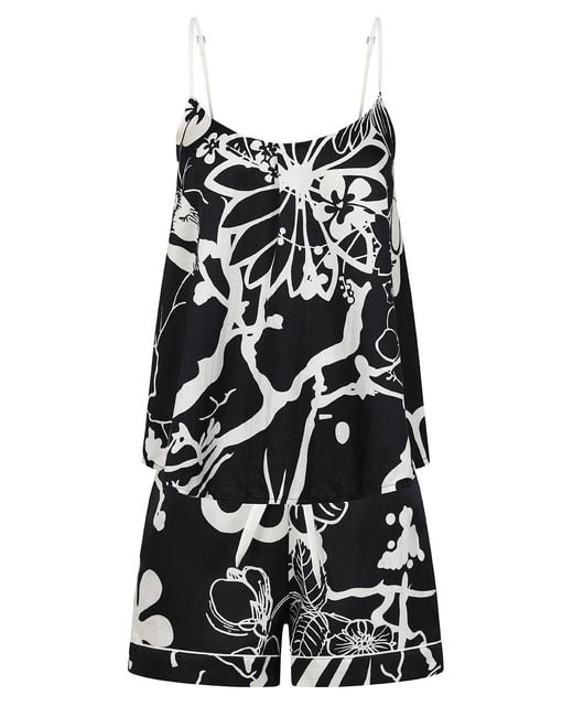Mercy Delta White Rise Cami Pyjamas, Imaginary Paradise