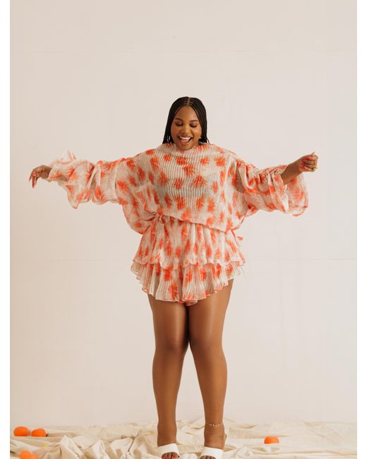 Mohala Grey Red Kahe Shorts