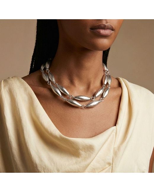 Jaredjamin Metallic Zeppelin Phoebe Link Necklace