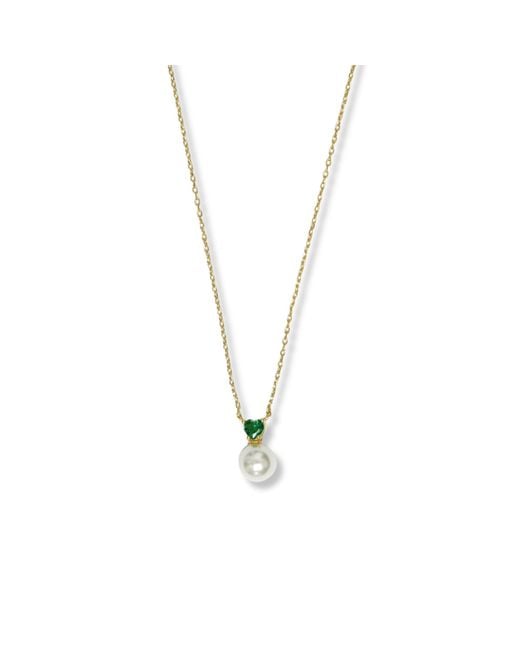 Argento Vivo Metallic The Scarlette Pearl Necklace