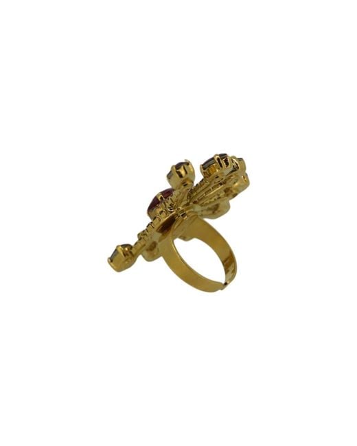 Vicki Sarge Multicolor Yuletide Burst Ring