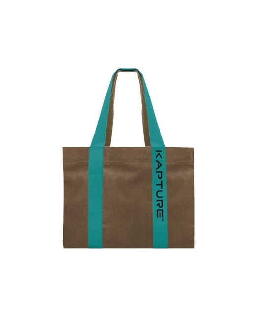 Kapture Green Kix Tote Bag