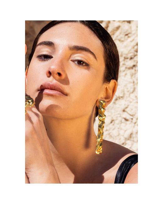 Lavani Jewels Metallic Clemence Earrings