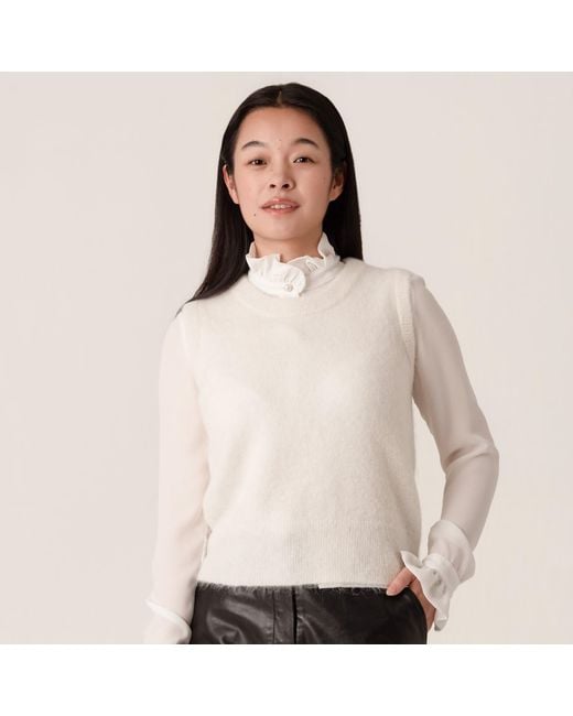 Porridge Knitwear Natural Neutrals Alpaca Julia Tank