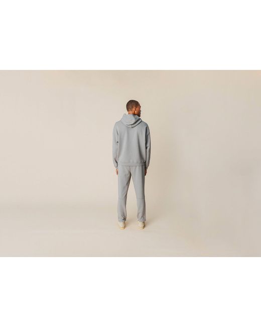 Ocio Leisurewear Gray Neutrals Oversized Hoodie for men