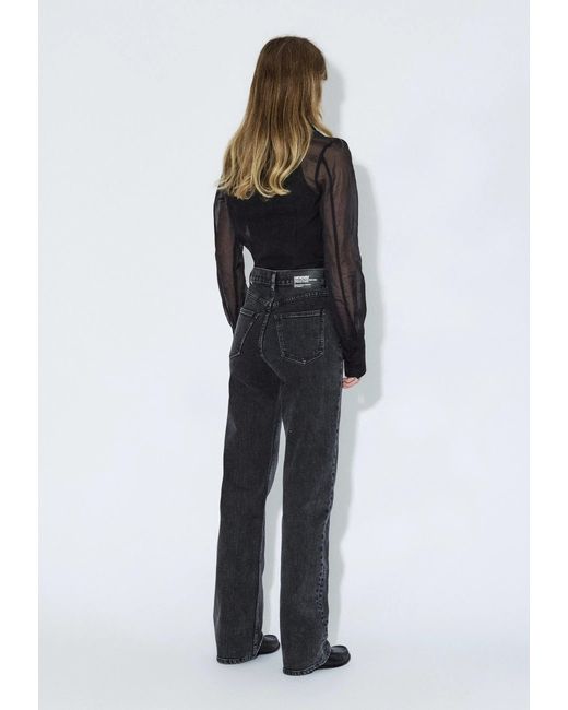 Dr. Denim Blue Echo High Straight
