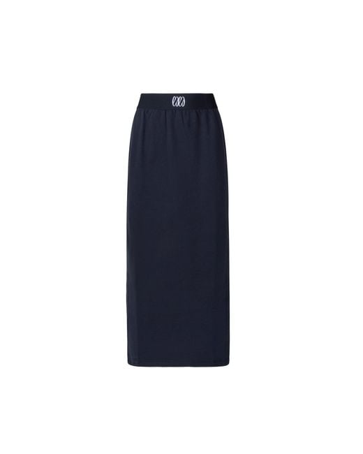 Lou&Up (Formerly Loup Clothing) Blue Sporty Skirt