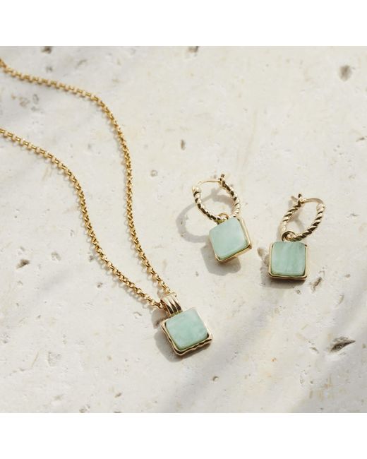Muru Metallic Amazonite Necklace