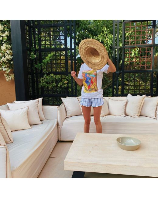 Boutique Kaotique Multicolor Neutrals Be Kind To Your Inner Child Organic Cotton T-Shirt