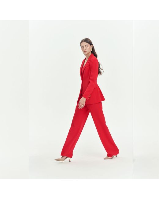 Elsava Red Grace Trousers