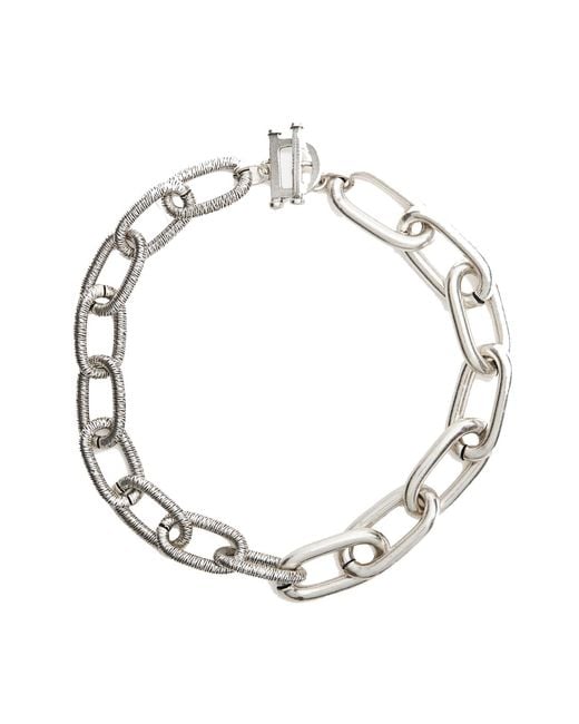 Lovard Metallic Bicycle Chunky Chain Link Necklace