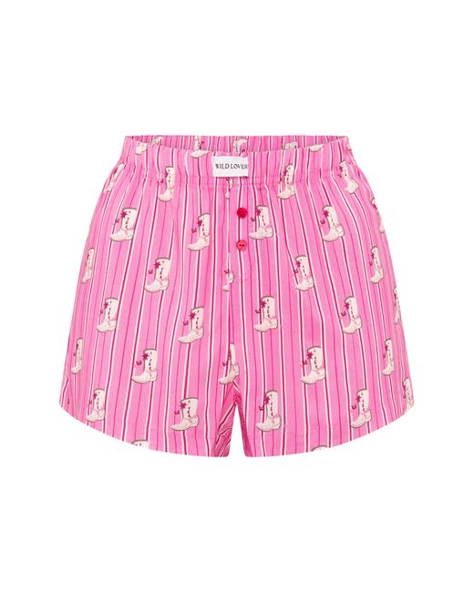 Wild Lovers Pink Ines Shorts