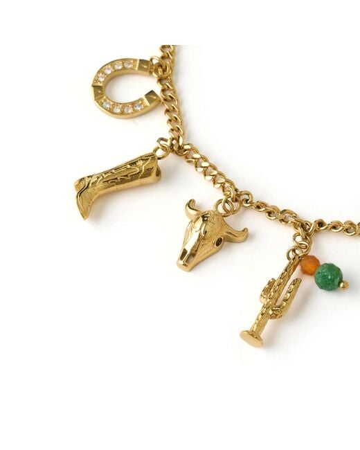 ARMS OF EVE Metallic Rodeo Charm Bracelet
