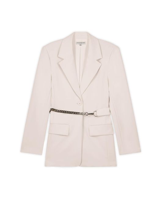 SECTION 101 Natural Neutrals Lainey Blazer- Tan