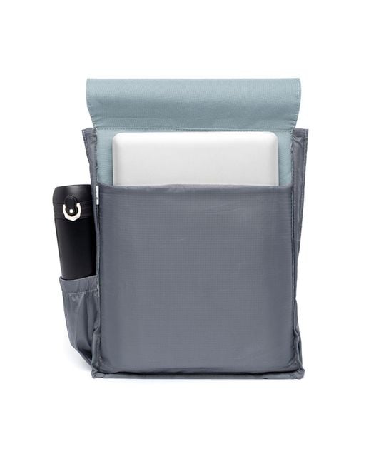 Lefrik Blue Handy Mini Backpack Stone