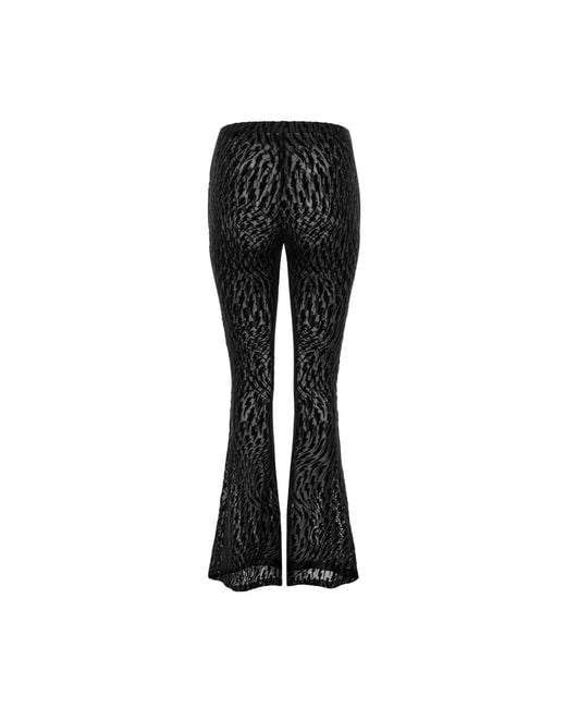 Ekcentrik Black Thunderbeats Flared Pants
