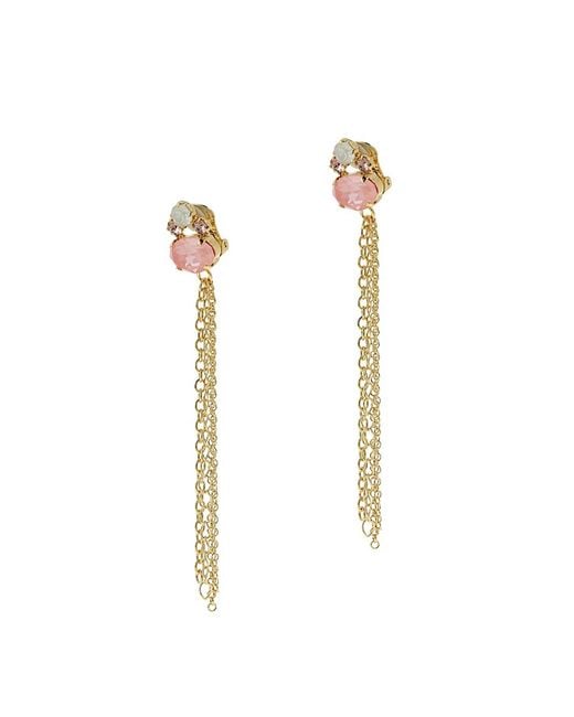 Otazu Metallic Flamingo Beetle Dangling Clips