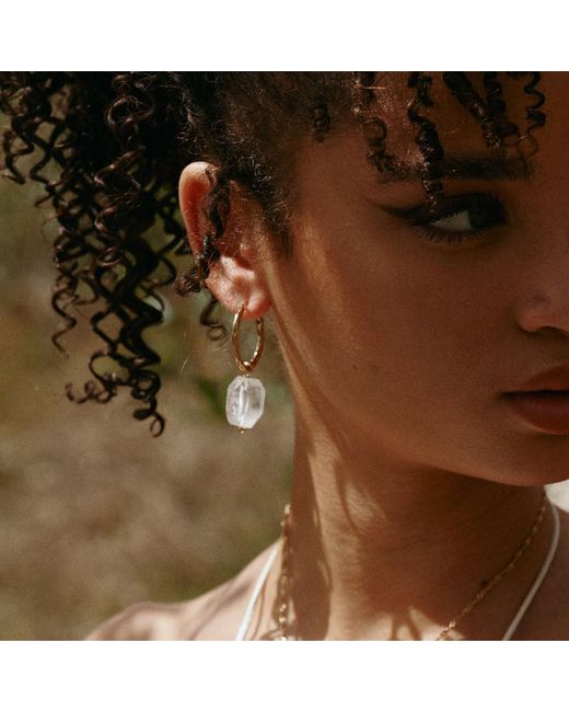 Retro Chic Metallic Fluffy Cloud Earrings