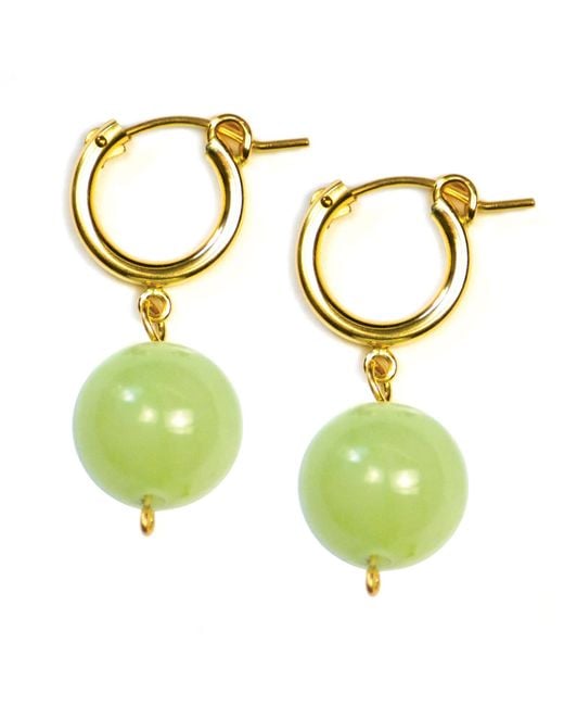 Lexi Jewelry Multicolor Serene Bolita Hoop Earrings