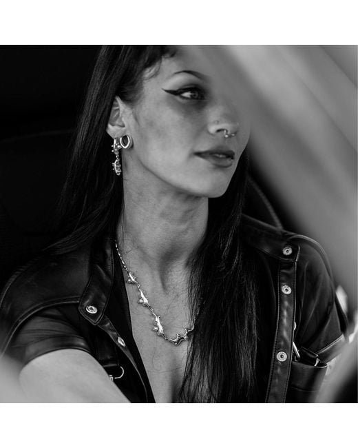 Tg-Jewellery by Tamara Gervasio Metallic Sea Slug Earrings