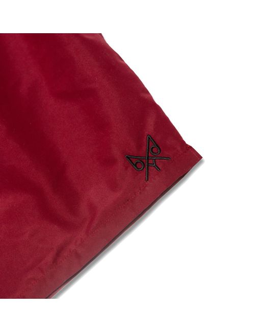Bdxy Studio Red The Extra Swimshorts Burgundy for men