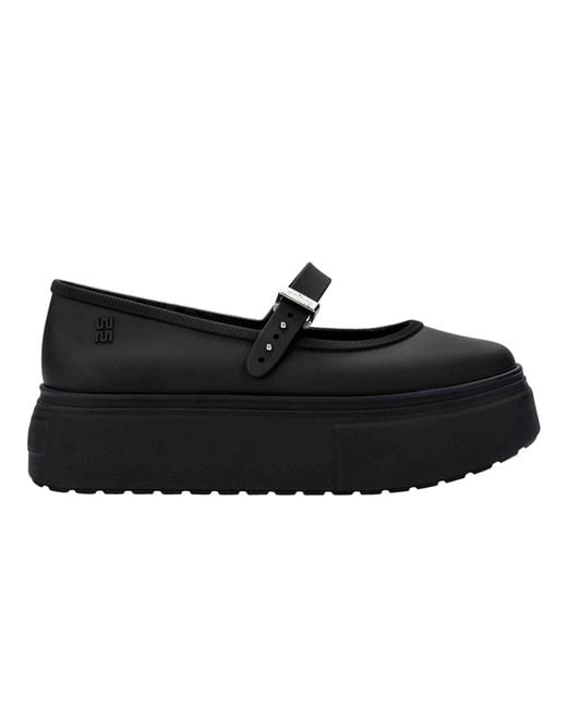 Melissa Black Soft Ballerina Platform
