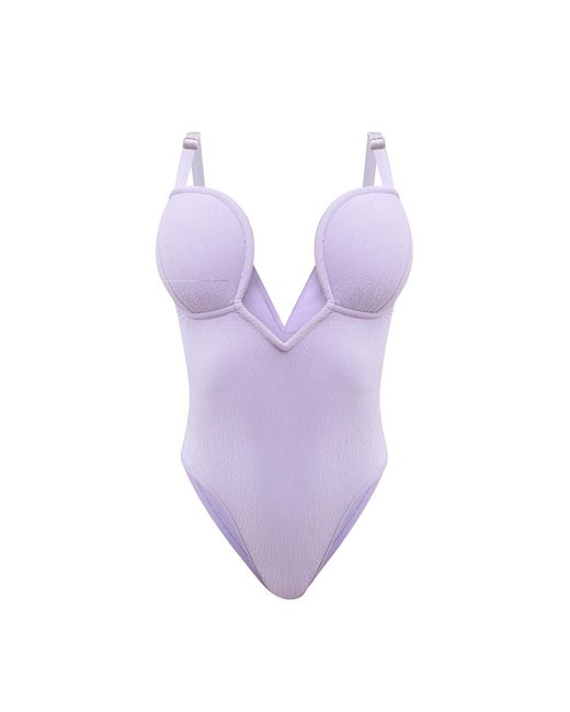 Animal Purple Wire Detail One Piece
