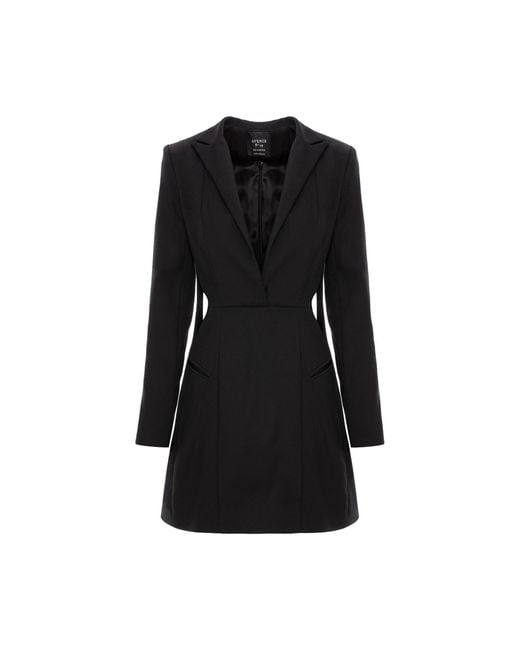 AVENUE No.29 Black Cut-Out Blazer Dress