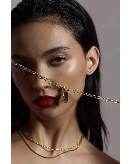 Freqnc Atelier Metallic Baddie Buckle Necklace
