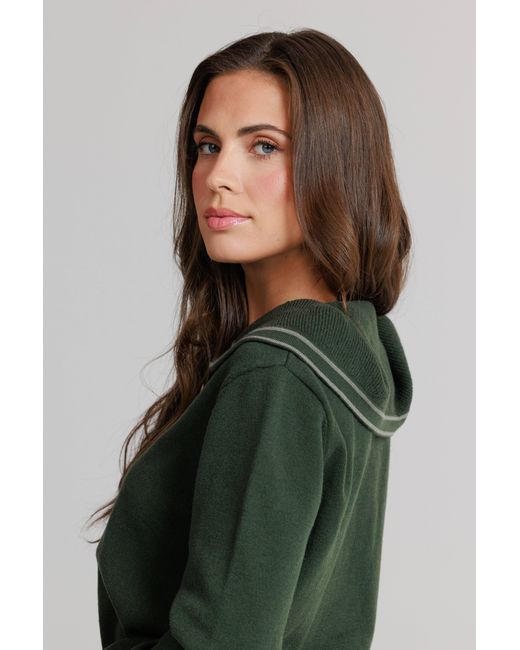 Lou&Up (Formerly Loup Clothing) Green Sailor Sweater