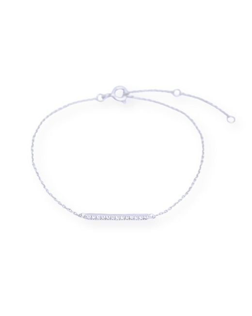 Inari Jewellery White Solstice Bar Bracelet