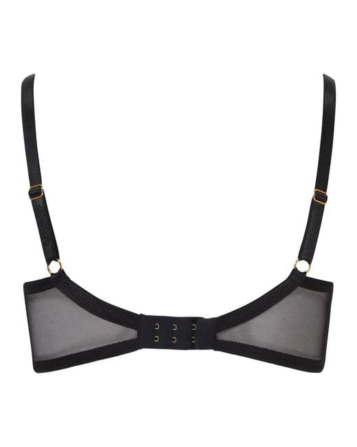 Belle -et-BonBon Black Fifi Petal Bralette
